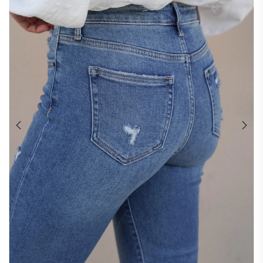 CARLY JEANS LOS ANGELES - medium wash - - Picture 6 of 10